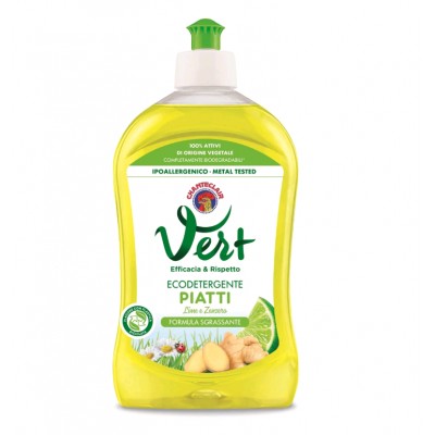 Концентрат для мытья посуды CHANTECLAIR Piatti, Средство для мытья посуды Lime & Ginger, 500 мл