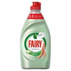 Жидкие средства для мытья посуды, Гель для мытья посуды Fairy Aloe Vera 383 мл