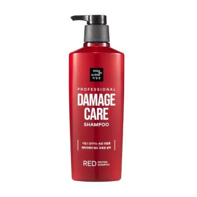 Шампунь Профессиональный Mise En Scene Damage Care Red Protein Shampoo 680ml