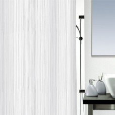 Шторка д/ванної RAYA(Швейцария) polyester 180х200 білий_10.14418