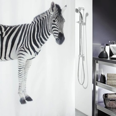 Шторка для ванной ZEBRA (10.11554) 180 х 200 см