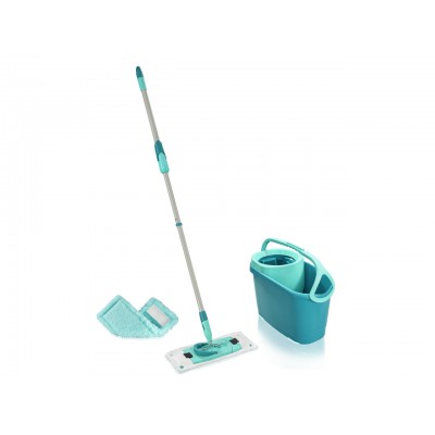 Набор для мытья полов Leifheit Clean Twist M Ergo + БЕСПЛАТНАЯ дополнительная губка Static Plus
