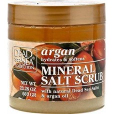 DSC Скраб для тіла з мінералами Мертвого моря та аргановим маслом 680г
