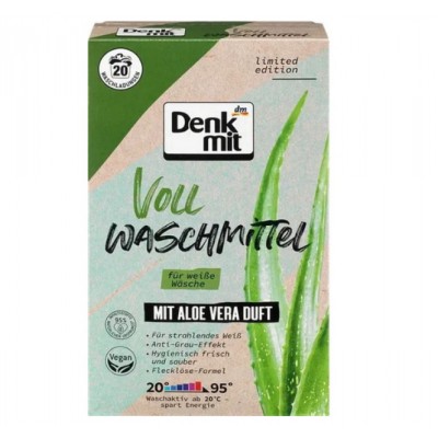 Порошок для стирки DenkMit Aloe Vera для белых вещей 20 стирок 1350 г