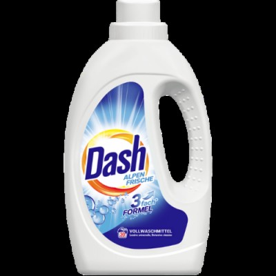 Гель для стирки Dash Aktive Frische для белых и светлых тканей 1.1 л 20 стирок