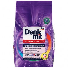 Порошок стиральный Denkmit (Германия) Color для цветного белья 20 стир. 1,35кг.