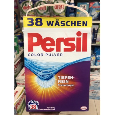 Порошок стиральный Persil Color Pulver 2,47кг. 38 стирок