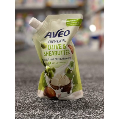 Мыло жидкое AVEO Creme Seife OLIVE&SHEABUTTER запаска 500мл.