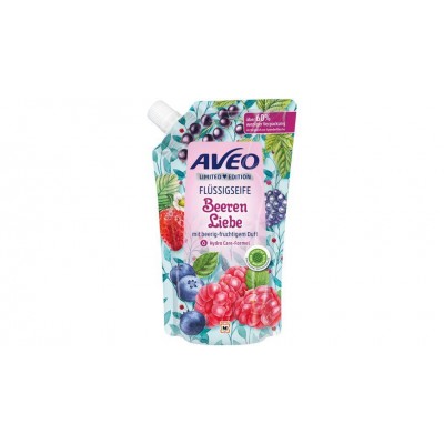 Мыло жидкое AVEO Creme Seife BEEREN LIEBE запаска 500мл.