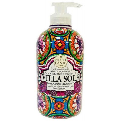Жидкое мыло Nesti Dante Villa Sole Rosso Divino Del Chianti 500 мл
