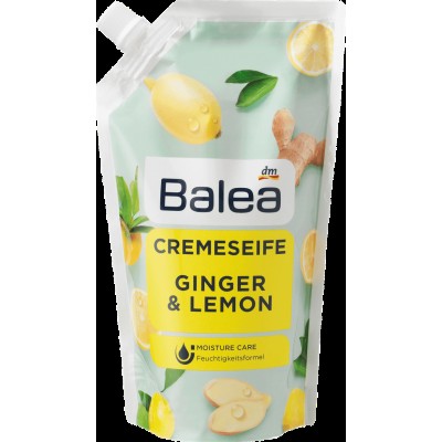 Рідке мило Balea Cremeseife Ginger & Lemon 500ml запаска NF