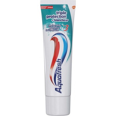 Паста зубная Aquafresh triple protection + blancheur 100мл.
