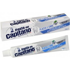 Зубна паста del Capitano PLACCA e CARIE проти карієсу і зубного нальоту 75мл