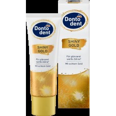Паста зубная DM DontoDent Zahnpasta Shiny Gold, 75 ml