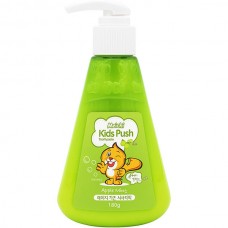 Зубная паста для детей Hanil с экстрактом яблока Toothpaste Apple Mint Meichi Kids Push, 180 г