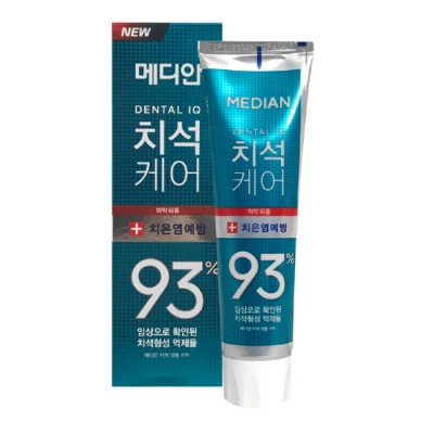Зубная паста Median Для Профилактики Воспаления и Осветления Зубной Эмали MEDIAN Dental IQ 93% 120мл