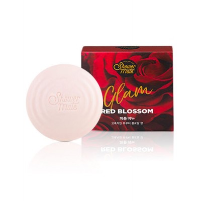 Мыло для лица и тела Shower Mate Glam Perfumed Red Blossom Soap 90г