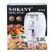 Аэрофритюрница Sokany SK-3010 на 5 литров, 1500 Вт белая