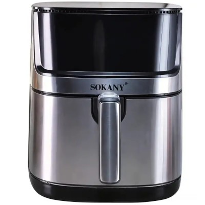 Мультипечь Sokany SK-10045 аэрогриль 8л сенсорный экран фритюрница, воздушная печь без масла аэрофритюрница 2000Вт SK-10045