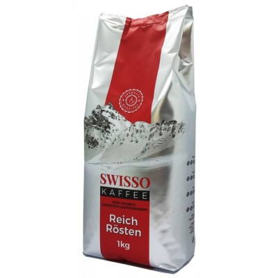 Кофе Swissо Kaffee Reich Rosten Зерно 1кг