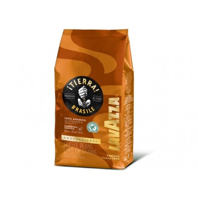 Кофе в зернах Lavazza Tierra Brazil 100% Arabica 1 кг ( 100% арабика)