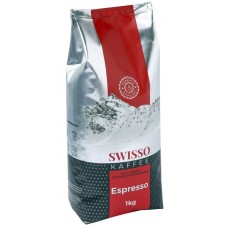 Кофе в зернах Swisso Kaffee Espresso 100% Vending 1кг Свиссо Эспрессо Вендинг