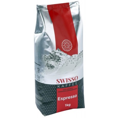 Кофе в зернах Swisso Kaffee Espresso 100% Vending 1кг Свиссо Эспрессо Вендинг