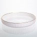 Блюдо сервировочное фарфоровое Casual 28 см, золото Yiwu LB-1574G