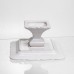 Блюдо сервировочное фарфоровое Pearl 15*15 см Yiwu 120-YH-HG046