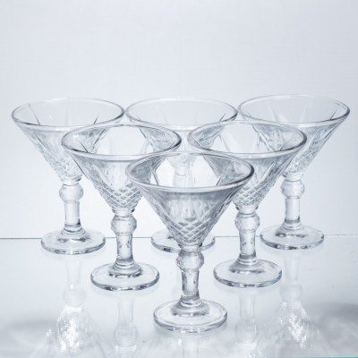 Набор бокалов для мартини Golden Martini 6 штук по 215 мл коктейльные HP-17-58
