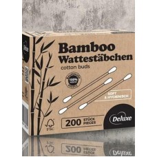 Гигиенические ушные палочки Deluxe Eco Bamboo 200 шт