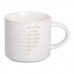 Кружка керамическая 350 (мл) для кофе и чая Белая RX-N240126W Кружка керамическая 350 (мл) для кофе и чая Белая RX-N240126W