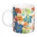 Кружка керамическая с рисунком 400 (мл) для чая и кофе RX-N240472BL Кружка керамическая с рисунком 400 (мл) для чая и кофе RX-N240472BL