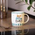 Чашка керамическая с надписями 450 (мл) My best dad RX-N240278MD