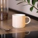 Кружка керамическая 350 (мл) для кофе и чая Розовая RX-N240126P