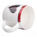 Кружка керамическая 400 (мл) для чая и кофе RX-N240147WB