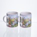 Набор чашек фарфоровых Rabbit Family  220 мл 2шт HP-7323-8