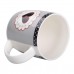 Кружка керамическая 400 (мл) для чая и кофе RX-N240147G