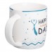 Кружка керамическая с надписями 450 (мл) Happy holidays dad RX-N240278HD