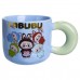 Чашка фарфоровая Labubu Bring Joy 400 (мл) подарочная кружка прикольная чашка для детей на подарок FM-22C