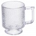 Набор чашек 6 шт для чая и кофе Goblet по 300 (мл) кружки стеклянные HP-19-L8