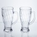 Набор кружек для пива Glass Mug стеклянных 2 штуки по 420 мл HP-17-59