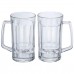 Набор кружек для пива Beer Stein стеклянных 2 штуки по 530 мл HP-17-60