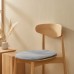 Подушка для кресла Cozy Seat 43*46 см квадратная серый Colorful Home 040-3-80G