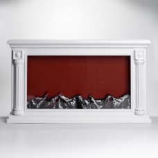 Камин декоративный с LED-подсветкой 64*13*37 см, белый Yiwu SP-60W Камин декоративный с LED-подсветкой 64*13*37 см, белый Yiwu SP-60W