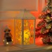 Фонарь декоративный 14×14×30 (см) подвесной с LED подсветкой Белый CR-3-1