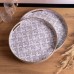 Набор подносов декоративных Vintage 2 штуки 37/32,5 см с ручками HP-HK-B5