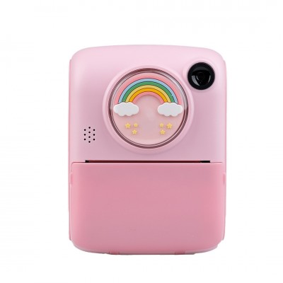 Фотоаппарат детский аккумуляторный Yimi X17 Print Camera Mini Full HD Розовый