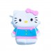 Детская силиконовая сумочка Hello Kitty 13*10*3 см HP-55-1BL