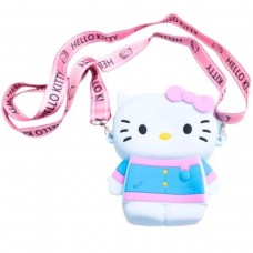 Детская силиконовая сумочка Hello Kitty 13*10*3 см HP-55-1BL